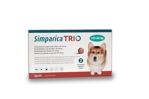 Simparica Trio 10-20Kg(box)