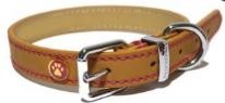 TAN LEATHER COLLAR S