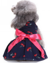 Pet Girl Jean Cherry Dress MQ-XZD232 (S)